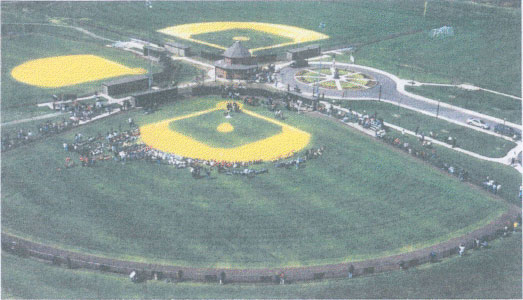 Various athletic fields